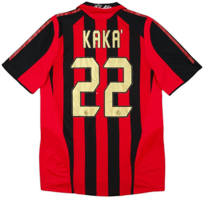 2005-06 AC Milan Home Shirt Kaka #22 - 6/10 - (S)