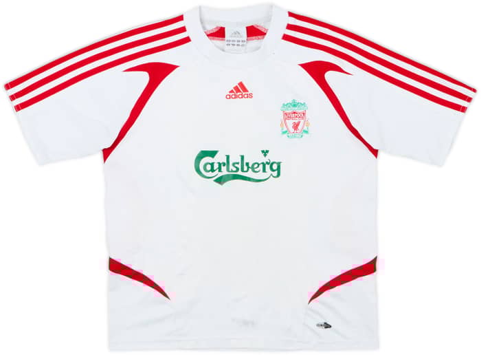 2007-08 Liverpool Away Shirt - 7/10 - (S.Boys)