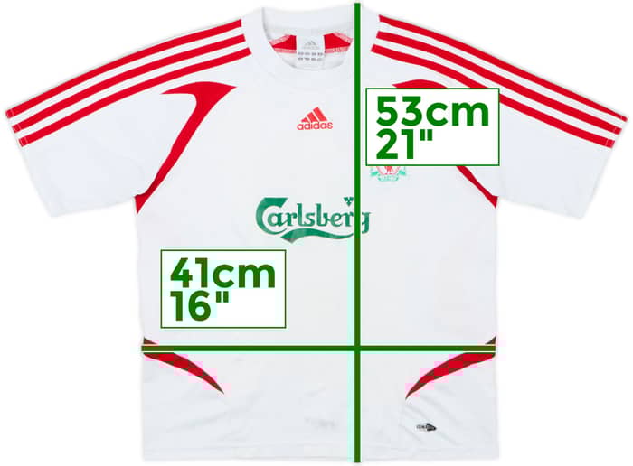 2007-08 Liverpool Away Shirt - 7/10 - (S.Boys)