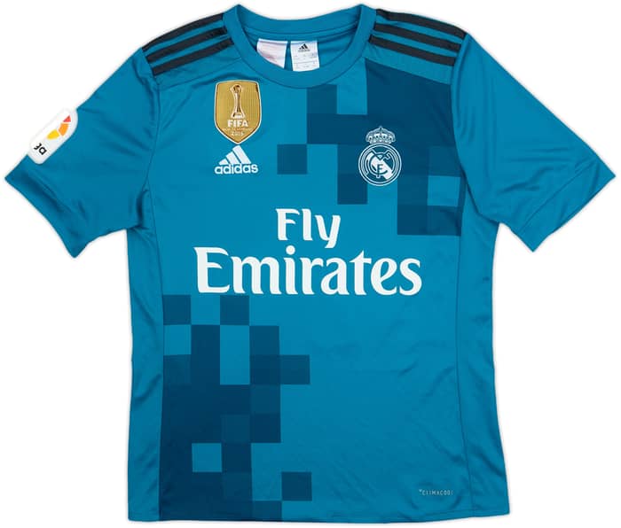 2017-18 Real Madrid Third Shirt Ronaldo #7 - 7/10 - (L.Boys)