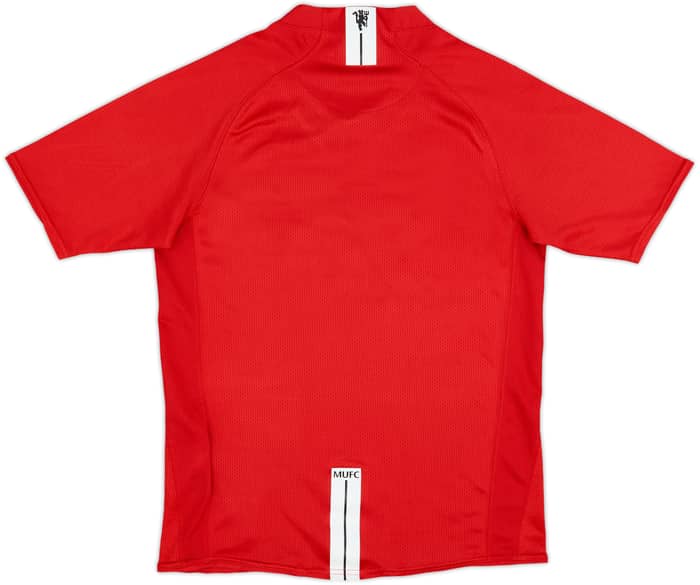 2007-09 Manchester United Home Shirt - 5/10 - (L.Boys)