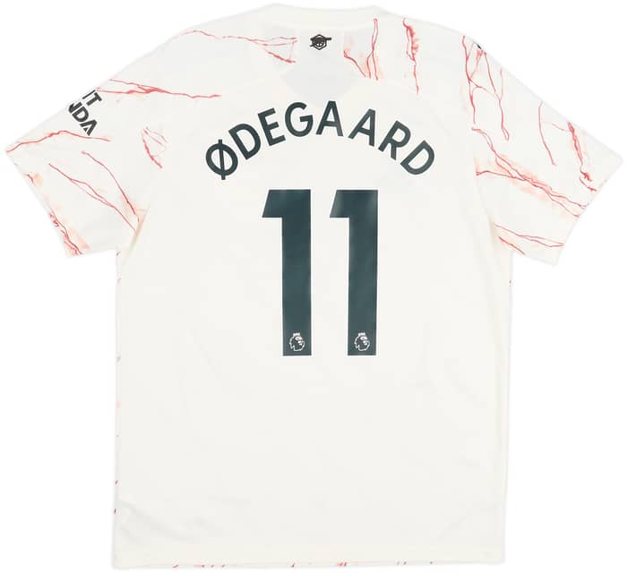 2020-21 Arsenal Away Shirt Odegaard #11 - 8/10 - (L)