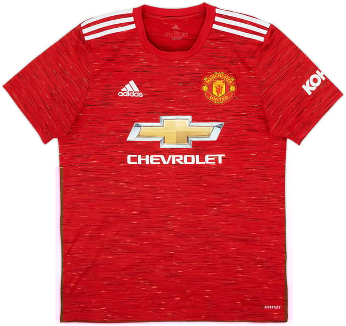 2020-21 Manchester United Home Shirt Pogba #6 - 8/10 - (M)