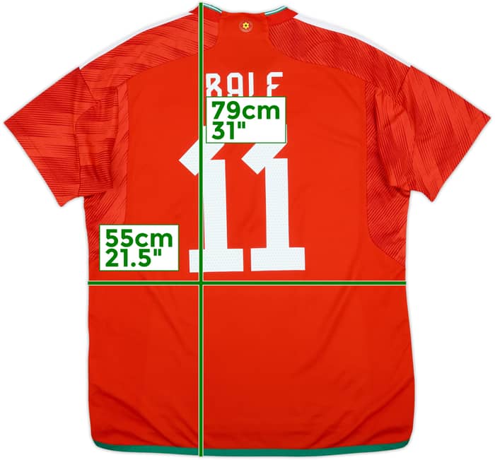 2022-24 Wales Home Shirt Bale #11 - 10/10 - (XL)