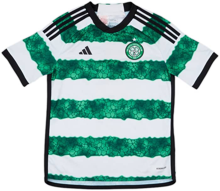 2023-24 Celtic Home Shirt Kyogo #8 - 5/10 - (L.Boys)