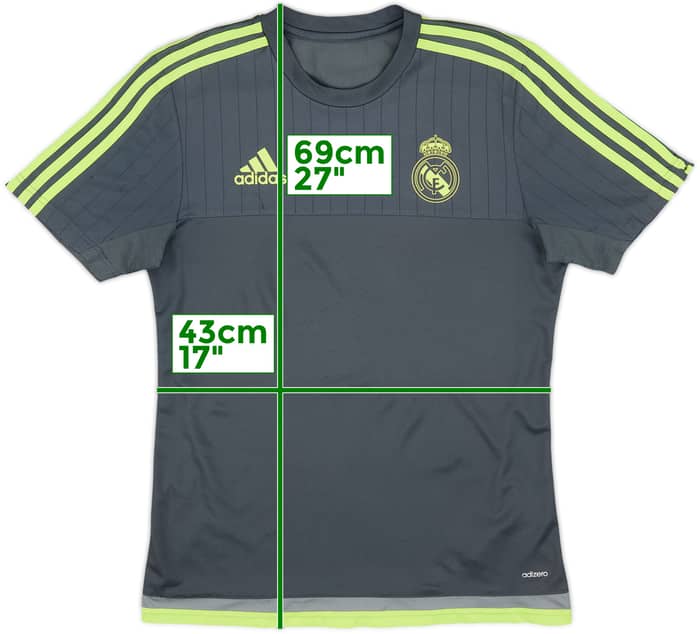 2015-16 Real Madrid adidas Training Shirt - 5/10 - (S)