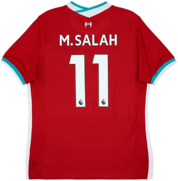 2020-21 Liverpool Home Shirt M.Salah #11 - 8/10 - (L)
