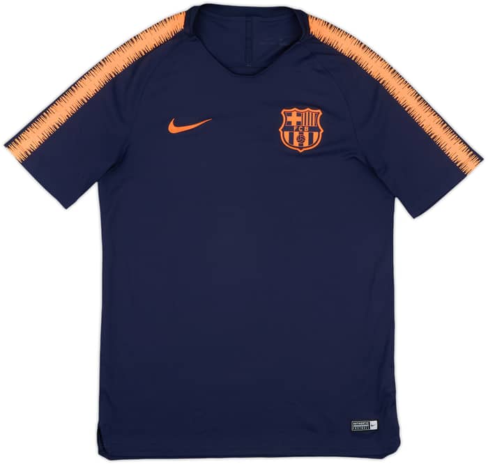 2018-19 Barcelona Nike Training Shirt - 9/10 - (M)