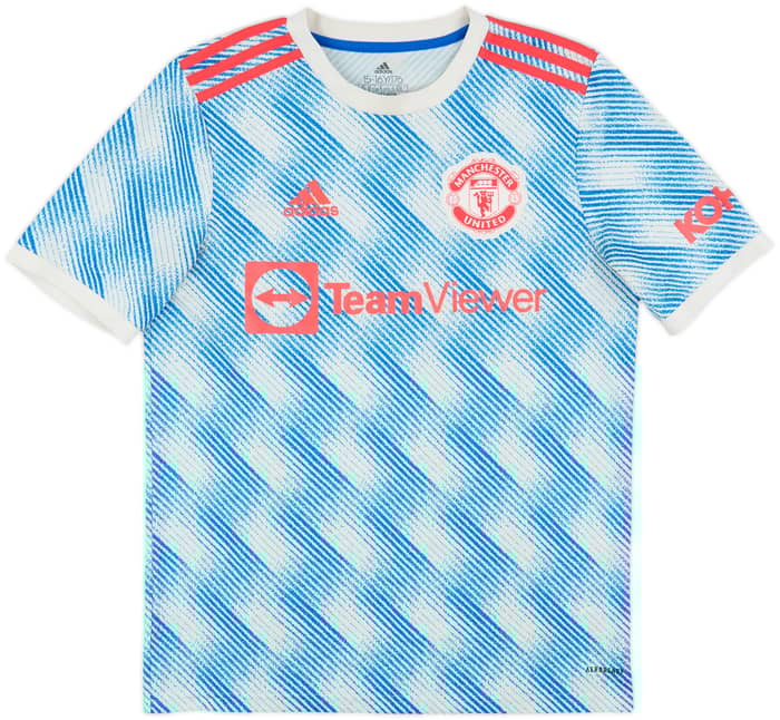 2021-22 Manchester United Away Shirt R.Varane #19 - 6/10 - (XL.Boys)