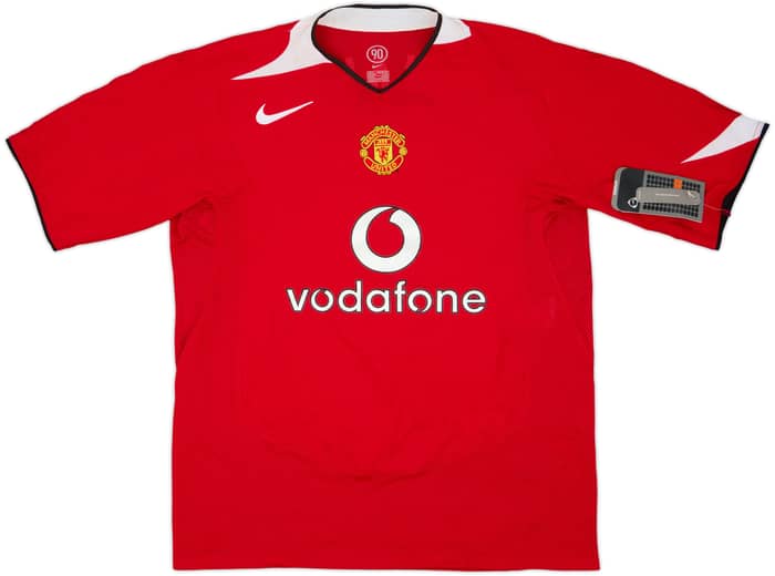2004-06 Manchester United Home Shirt Ronaldo #7 (L)