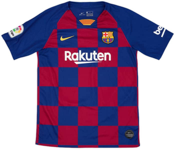 2019-20 Barcelona Home Shirt Messi #10 - 9/10 - (XL.Boys)