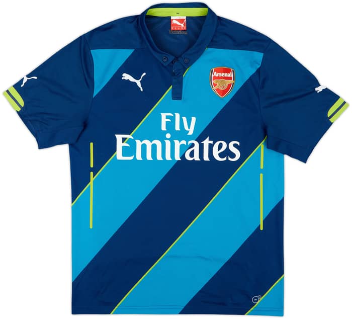 2014-15 Arsenal Third Shirt Walcott #14 - 8/10 - (M)