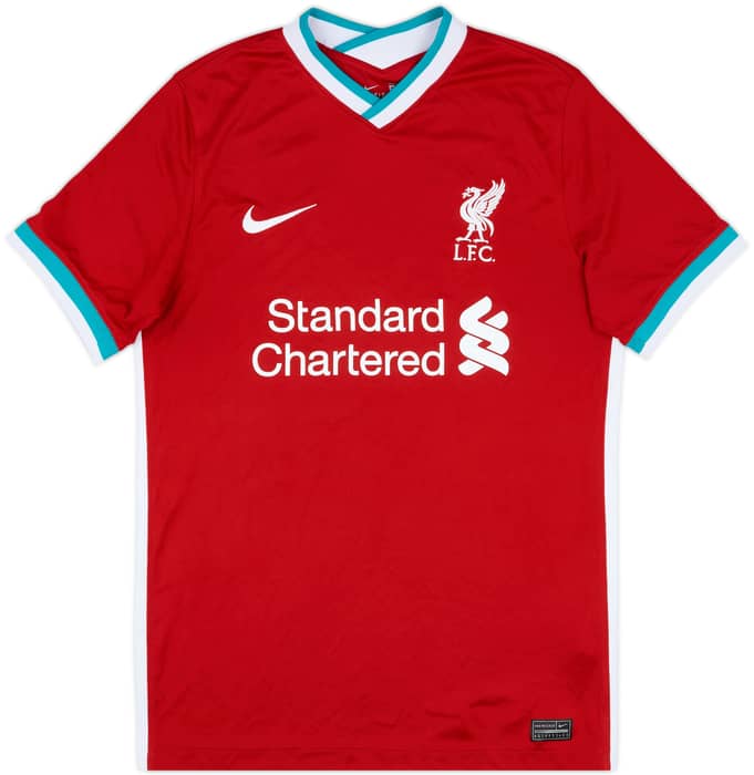 2020-21 Liverpool Home Shirt Henderson #14 - 6/10 - (M)