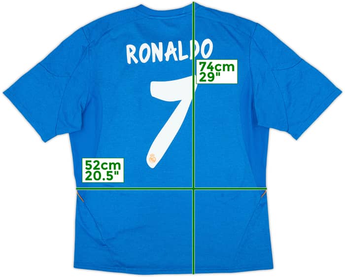 2013-14 Real Madrid Away Shirt Ronaldo #7 - 6/10 - (L)