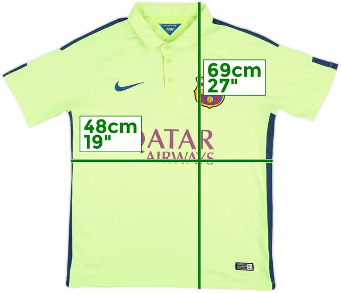 2014-15 Barcelona Third Shirt - 5/10 - (S)
