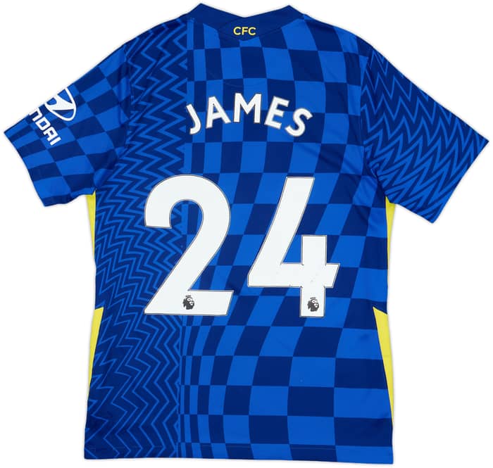 2021-22 Chelsea Home Shirt James #24 - 5/10 - (M)