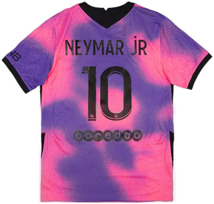 2020-21 Paris Saint-Germain Fourth Shirt Neymar Jr #10 - 10/10 - (S)
