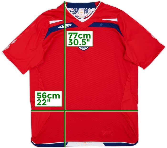 2008-10 England Away Shirt - 5/10 - (XL)