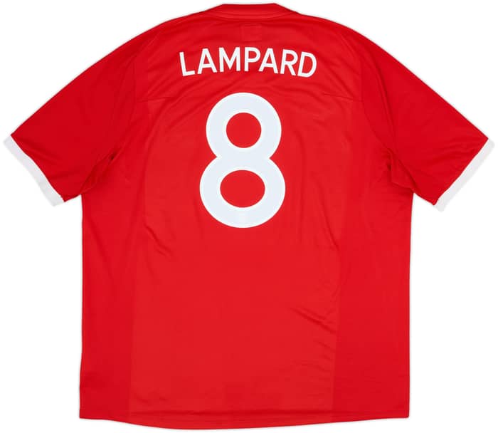 2010-11 England Away Shirt Lampard #8 - 8/10 - (XXL)