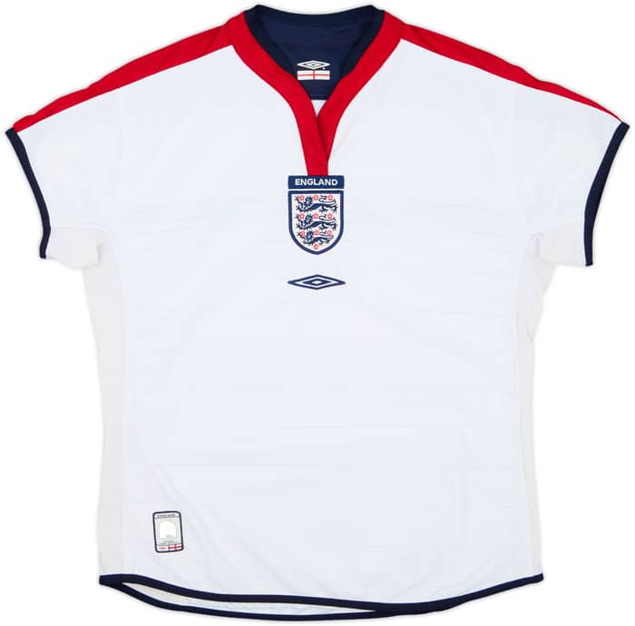 2003-05 England Home Shirt - 8/10 - (Women's S)