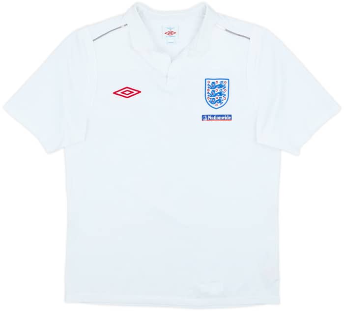 2010-11 England Umbro Polo Shirt - 6/10 - (M)