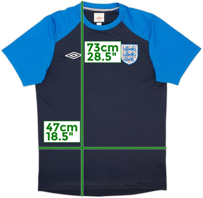 2010-11 England Umbro Training Shirt - 6/10 - (M)