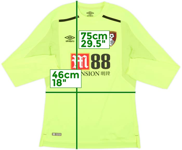 2017-18 Bournemouth GK Shirt - 8/10 - (M)