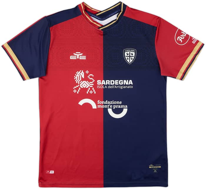 2022-23 Cagliari Home Shirt - 9/10 - (M)