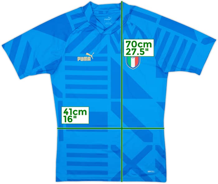 2022-23 Italy Puma Training Shirt - 8/10 - (S)