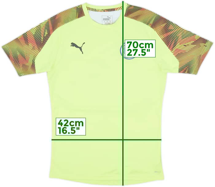 2018-19 Manchester City Puma Training Shirt - 8/10 - (S)