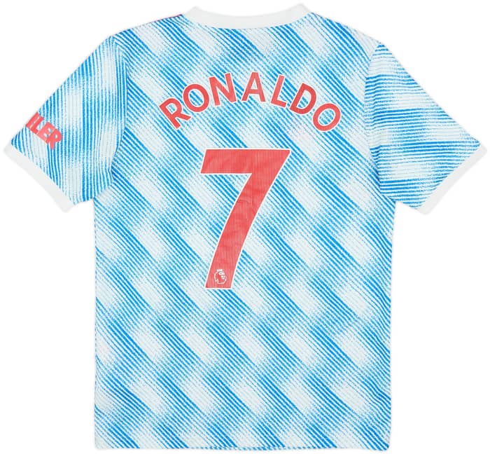 2021-22 Manchester United Away Shirt Ronaldo #7 - 6/10 - (XL.Boys)