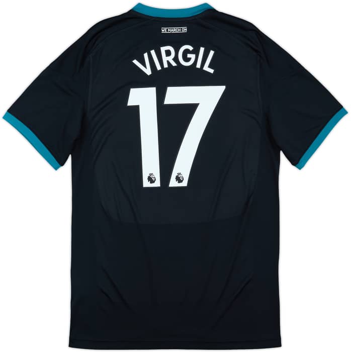 2017-18 Southampton Away Shirt Virgil #17 - 9/10 - (M)