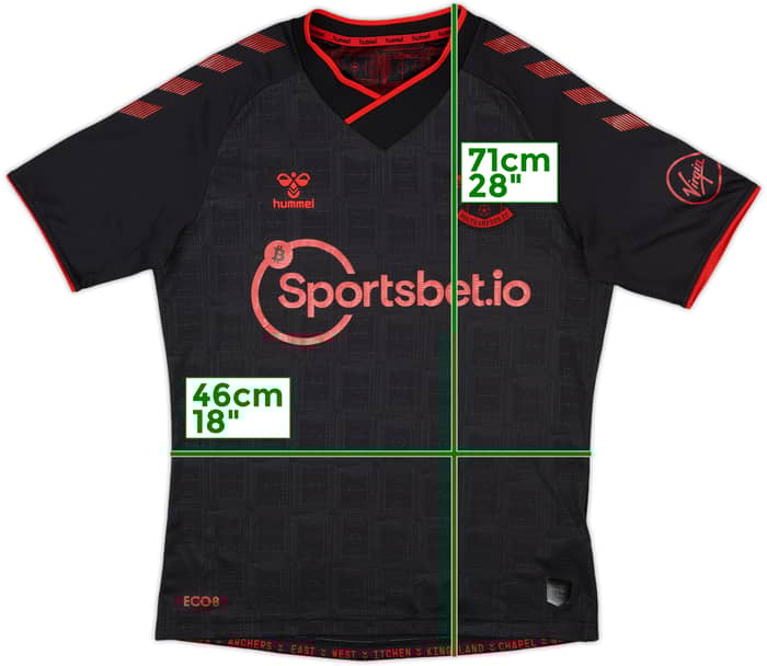 2021-22 Southampton Third Shirt - 9/10 - (M)