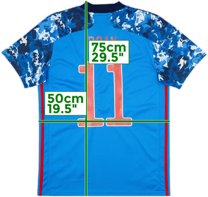 2020-21 Japan Home Shirt Doan #11 - 8/10 - (M)