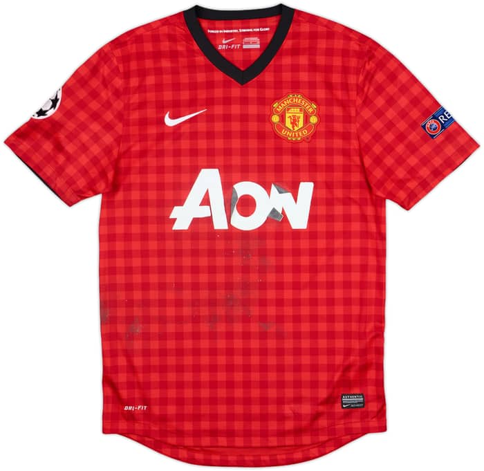 2012-13 Manchester United Home Shirt Rooney #10 - 3/10 - (S)
