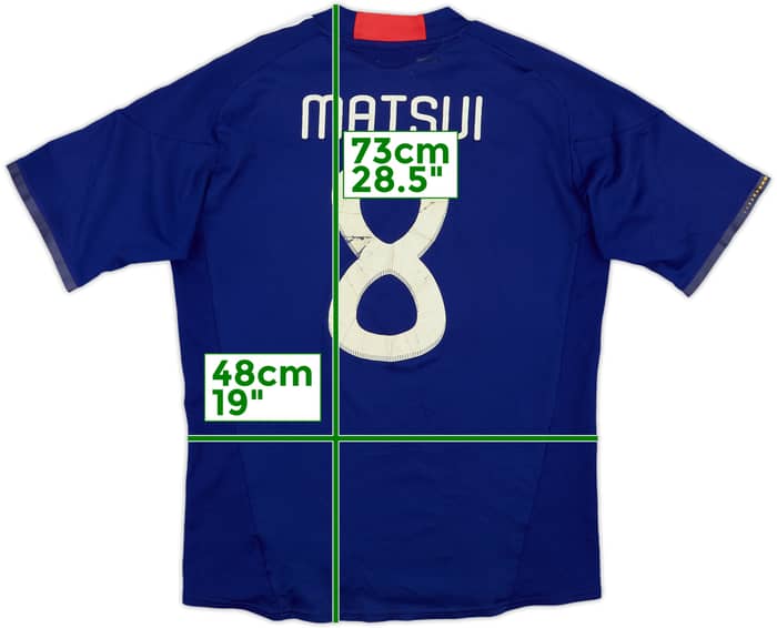2010-12 Japan Home Shirt Matsui #8 - 5/10 - (M)