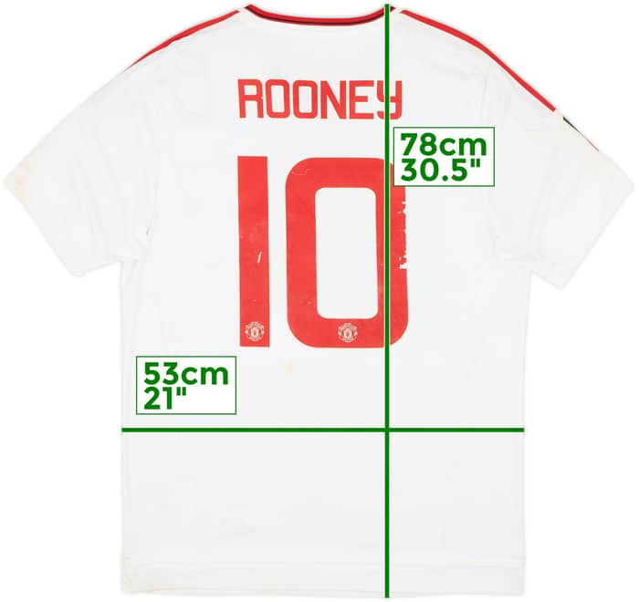 2015-16 Manchester United 'FA Cup Final' Away Shirt Rooney #10 (L)
