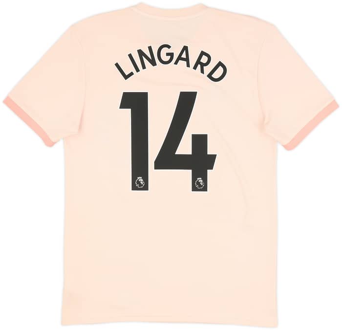 Camiseta de visitante del Manchester United 2018-19 Lingard #14 - 6/10 - (M)