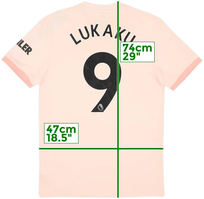 Camiseta de visitante del Manchester United 2018-19 Lukaku #9 (S)