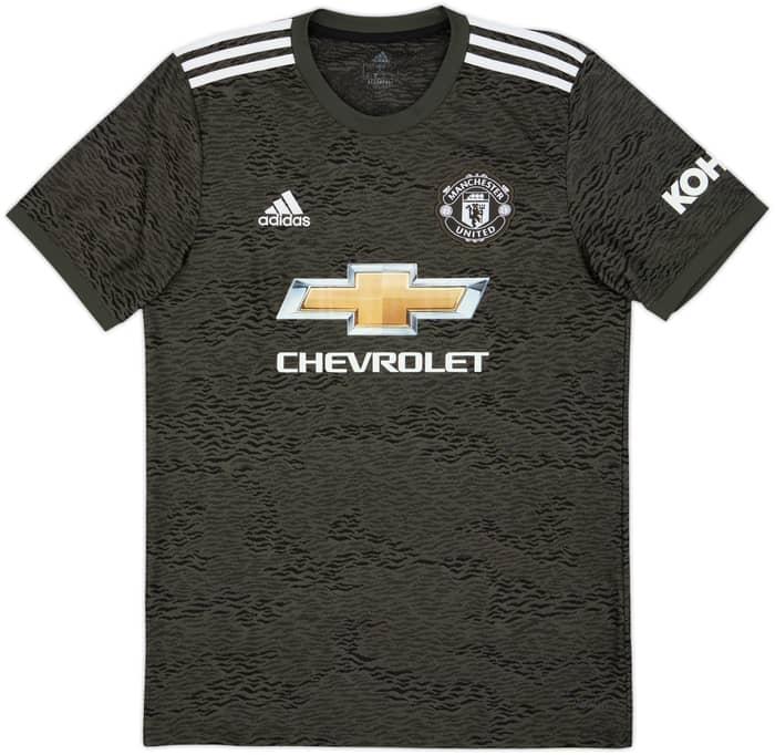 2020-21 Manchester United Away Shirt B.Fernandes #18 - 10/10 - (M)