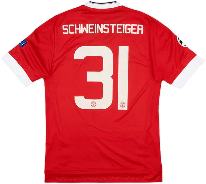 2015-16 Manchester United Home Shirt Schweinsteiger #31 - 5/10 - (S)