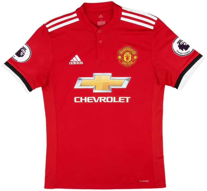 2017-18 Manchester United Home Shirt Matic #31 - 8/10 - (S)