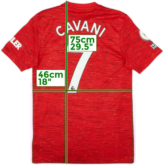 2020-21 Manchester United Camiseta Local Cavani #7 (S)
