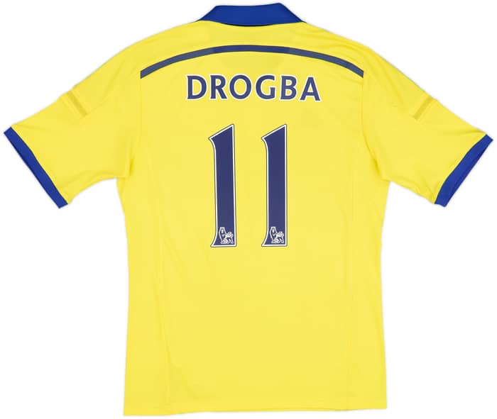 2014-15 Chelsea Away Shirt Drogba #11 - 6/10 - (M)