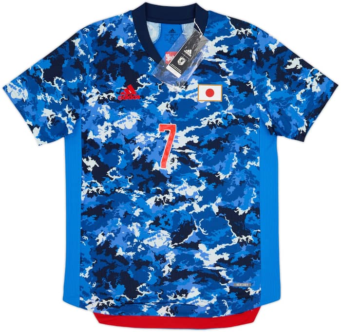 2020-21 Japan Authentic Home Shirt Kubo #7 (XXL)