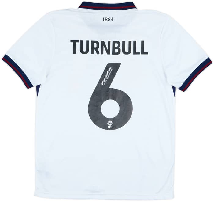 2024-25 Tranmere Rovers Home Shirt Turnbull #6 - 7/10 - (M)