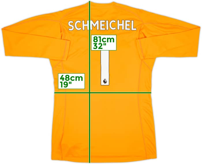2018-19 Leicester GK Shirt Schmeichel #1 (M)