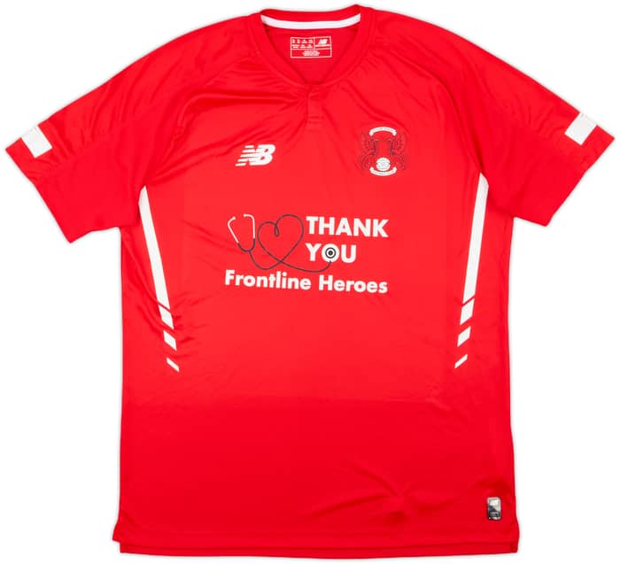 2020-21 Leyton Orient Home Shirt - 9/10 - (XL)