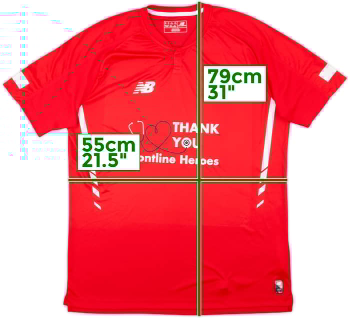 2020-21 Leyton Orient Home Shirt - 9/10 - (XL)