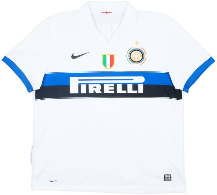 2009-10 Inter Milan Away Shirt Eto'o #9 - 9/10 - (XL)